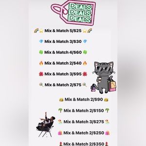 🚨🚨 MIX & MATCH SALE🚨🚨